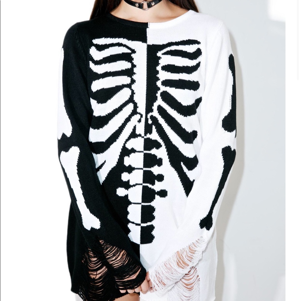 Killstar Skeleton sweater